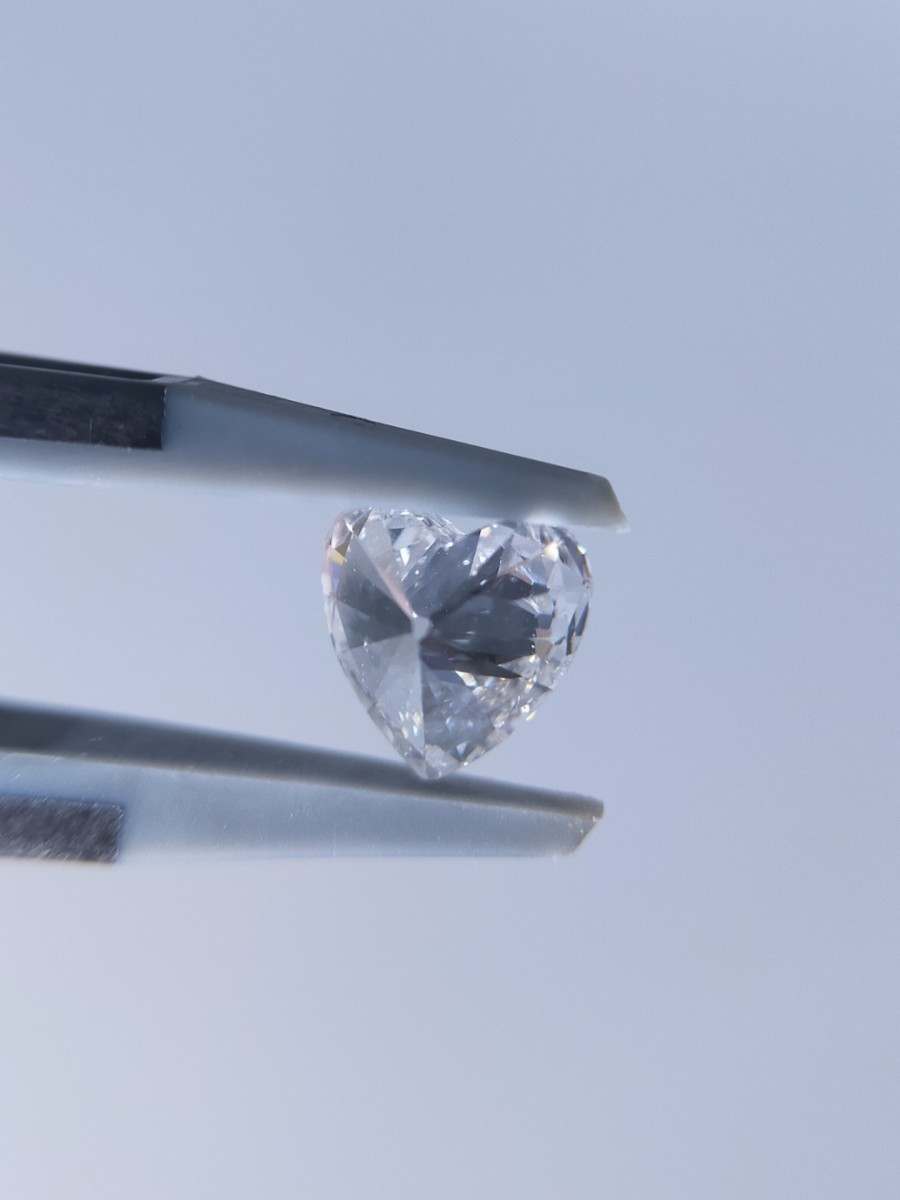 天然ダイヤモンド ルース 1.014ct F SI1 ハートシェイプ　ハート heartshape 1ct 1カラット 大粒 diamond ダイヤ ソーティング付き