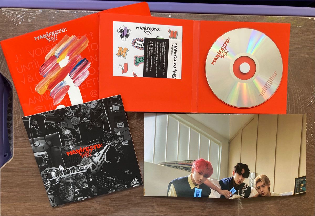 ENHYPEN  CD ポストカード　MANIFEST