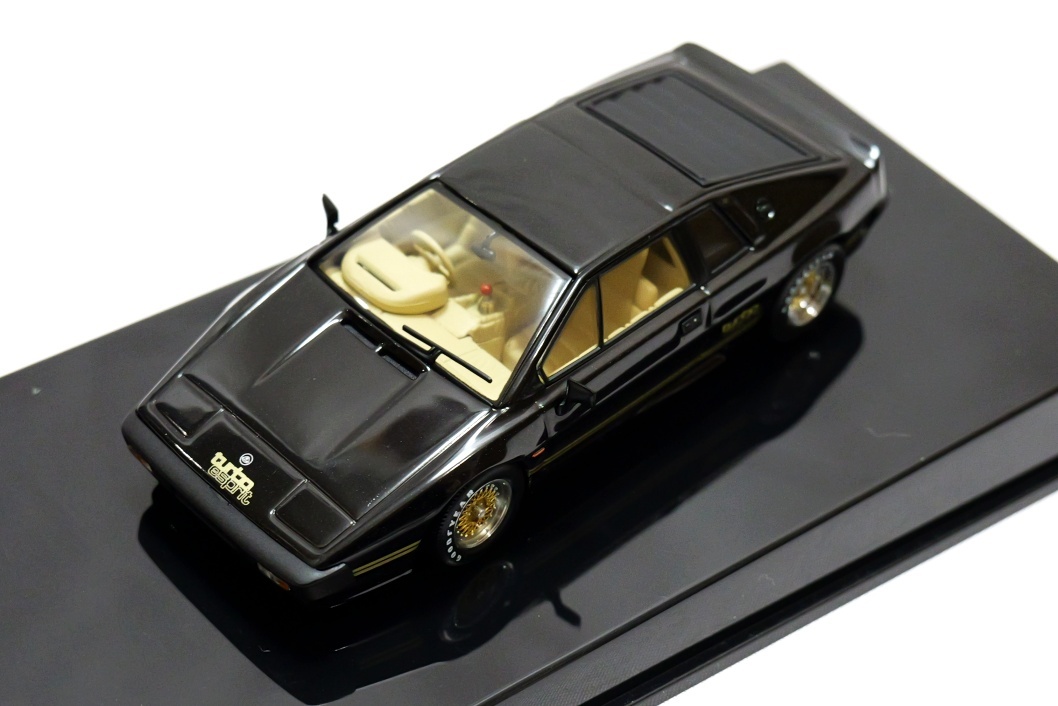 ■希少即決！1/43 オートアート エスプリ ターボ ブラック AUTOart Lotus Esprit Turboの画像4