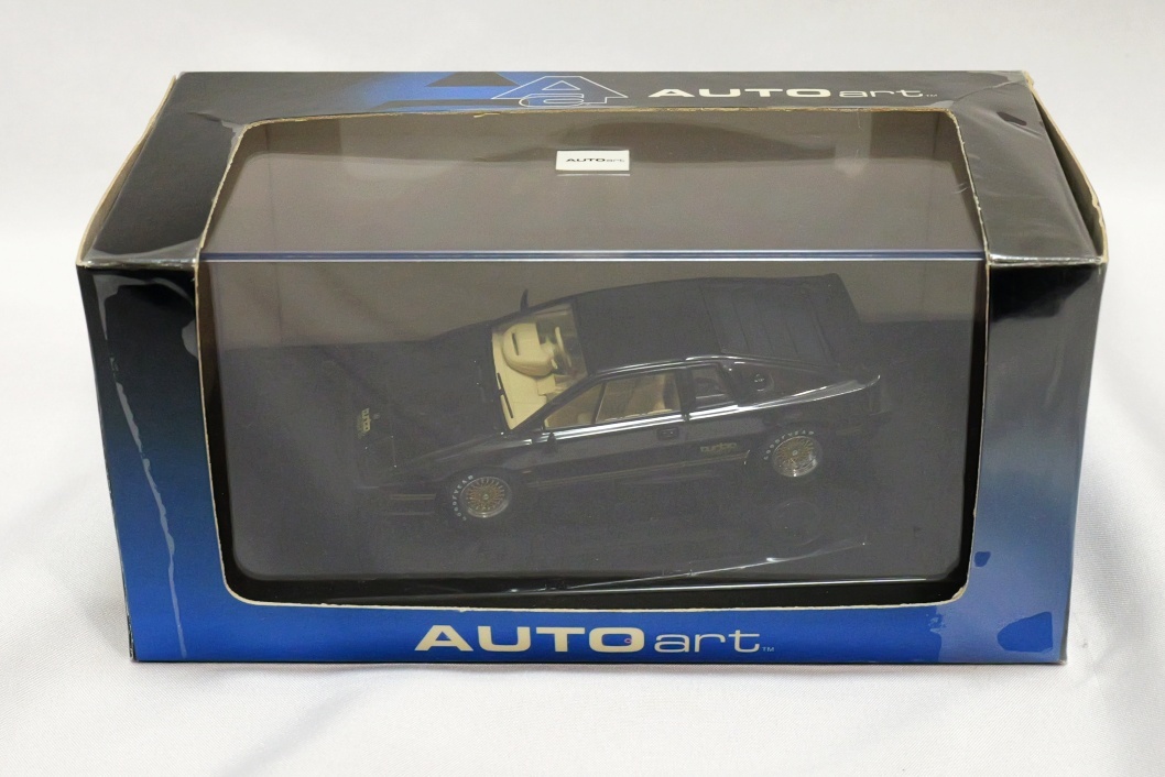 ■希少即決！1/43 オートアート エスプリ ターボ ブラック AUTOart Lotus Esprit Turboの画像1
