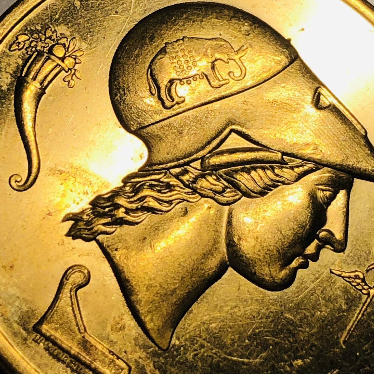 古銭　イギリス　英領 インド海峡植民地 古銭 イギリス領 東インド会社　大型金貨_画像3