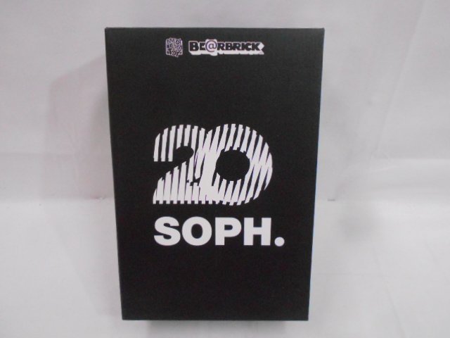ベアブリック BE@RBRICK SOPH. ソフ 20周年記念 フィギュア 400% 未開封