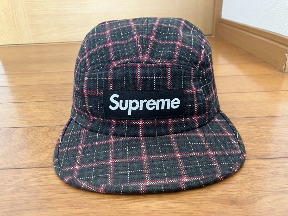 Supreme aw plaid camp cap シュプリーム　キャップ_画像1