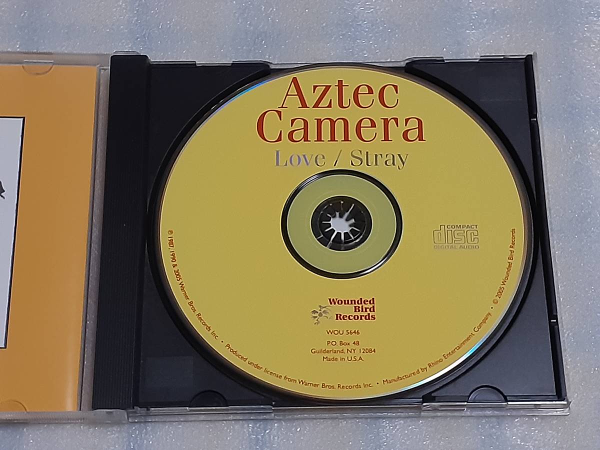 AZTEC CAMERA/LOVE・STRAY 輸入盤CD スコットランド INDIE ROCK オルタナ 87&90年作 CRYING SCENE_画像3