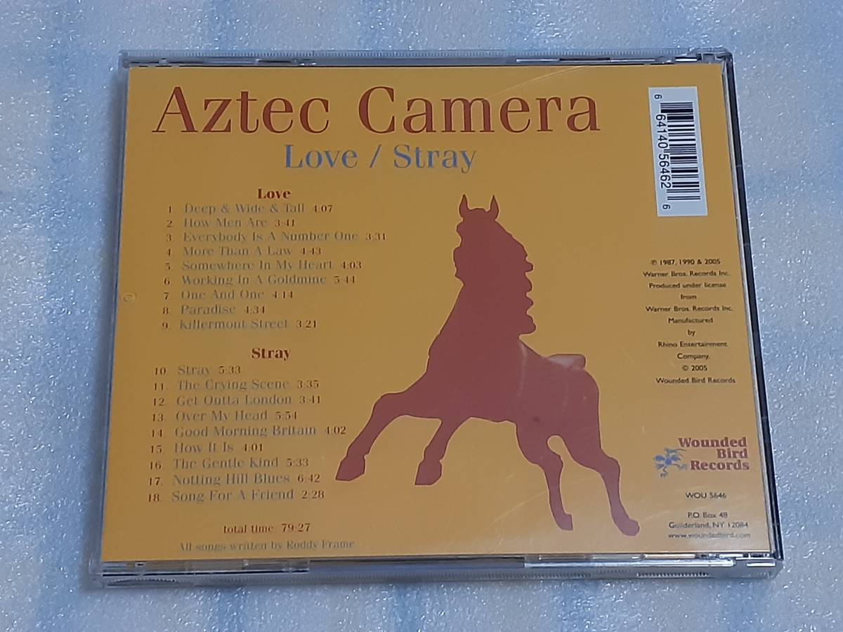 AZTEC CAMERA/LOVE・STRAY 輸入盤CD スコットランド INDIE ROCK オルタナ 87&90年作 CRYING SCENE_画像4