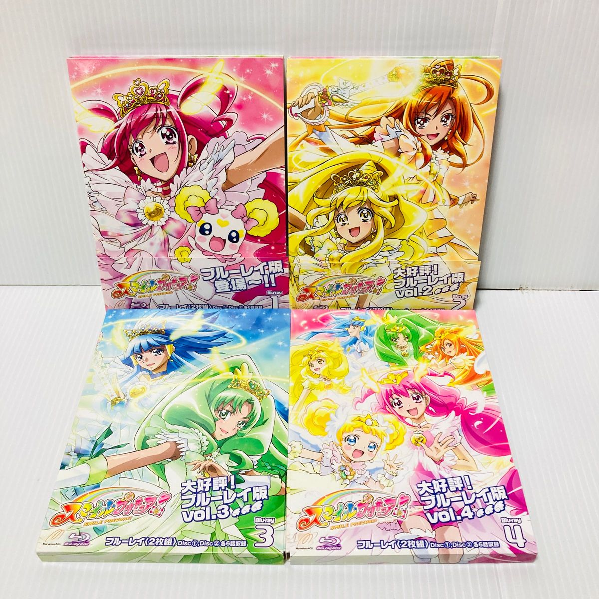 Blu-ray スマイルプリキュア! 全4巻セット Blu-ray スマイルプリキュア! 全4巻セット