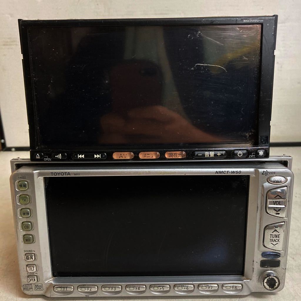 R555 カーナビ 4台まとめて/TOYOTA (ND3T-W54 NMCT-W50)Gothers VXD-022Mi SANYO MS309D-A/動作未確認 ジャンク品_画像7