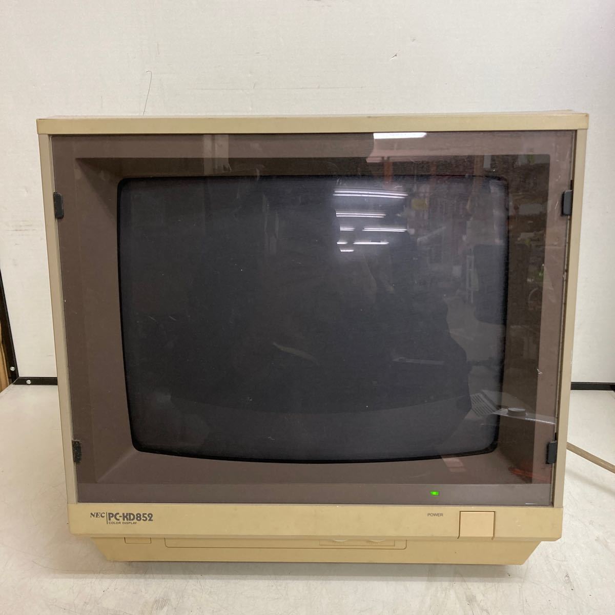 R506 NEC PC-KD852 color display body only / electrification OK junk 