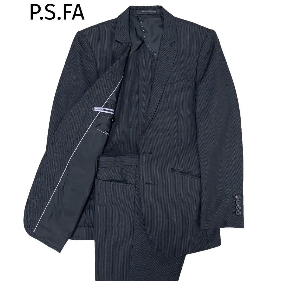 P.S.FA パーフェクトスーツファクトリー 90Y5 ブラック スーツ 6 ★