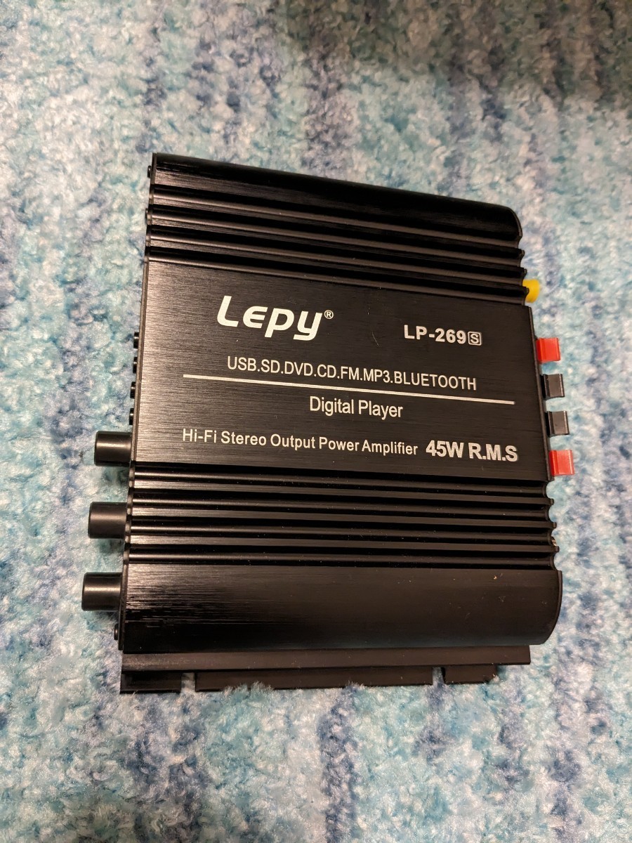 0511u2841　LEPY Bluetooth パワーアンプ小型 LP-269 同梱不可_画像2