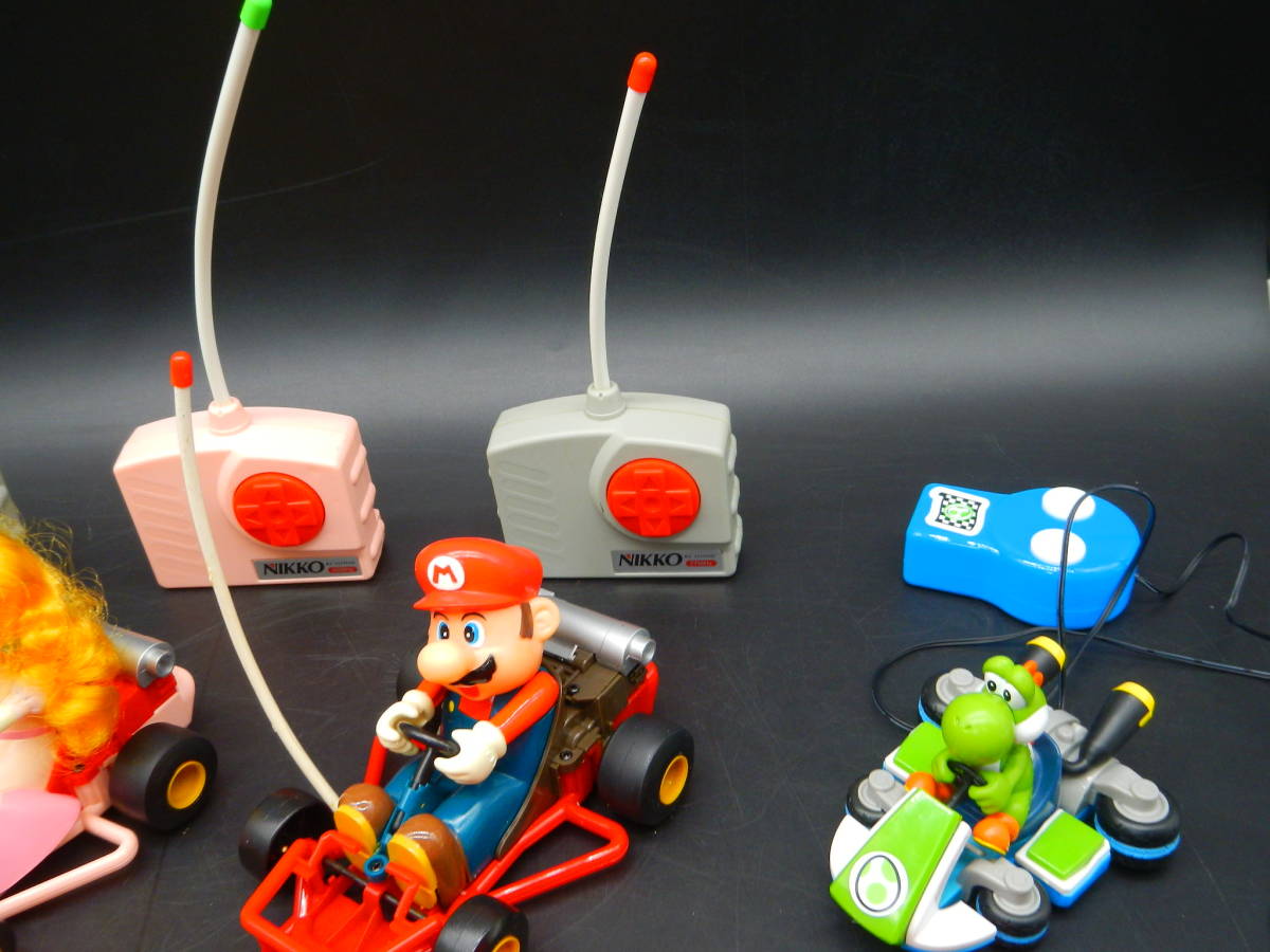  super-rare / super Mario Mario Cart radio-controller NIKKO made nintendo that time thing A-597
