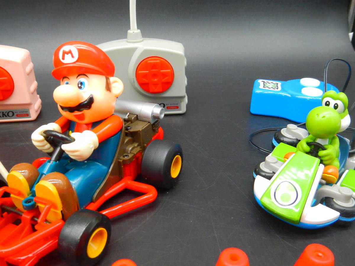  super-rare / super Mario Mario Cart radio-controller NIKKO made nintendo that time thing A-597