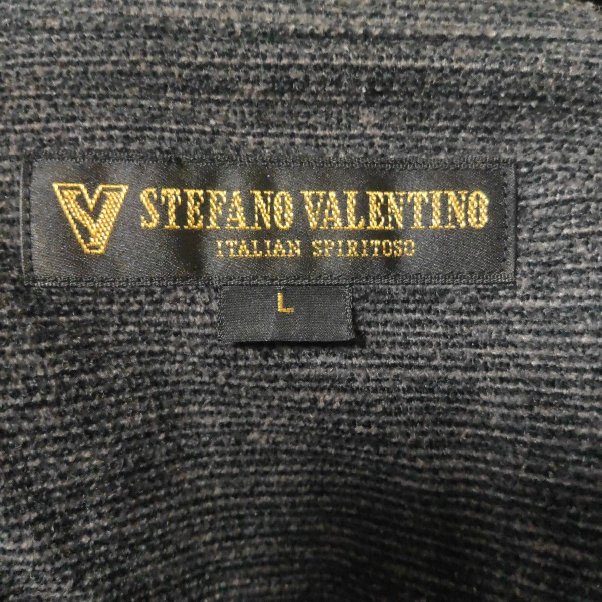 中古品　古着　日本製　STEFANO VALENTINOコート　シャツ　Lサイズ