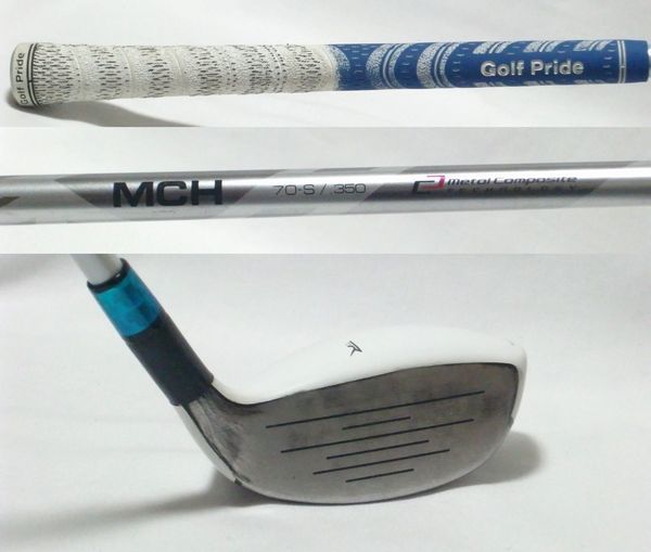 中古 左用★RBZ TOUR3★リシャフト MCH 70-S スパイン10時★HC無し★18.5°★#3UT_画像3