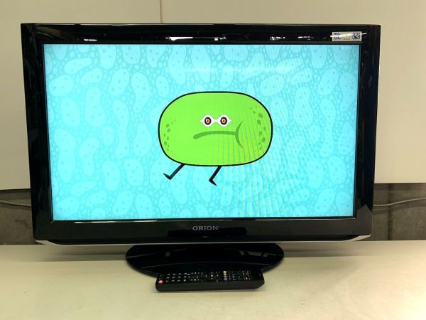 ◆FC14 オリオン 32V型 液晶テレビ　動作品　ORION　DL32-31B　B-CASカード・リモコン付き◆N_画像1