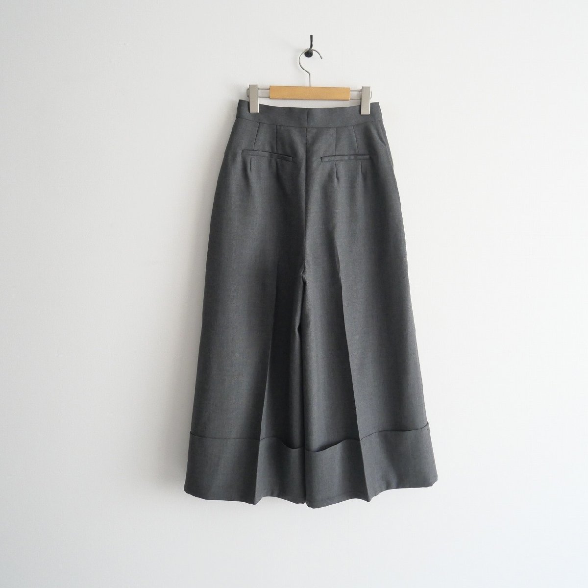 2021 / ENFOLD エンフォルド / WIDE LEG PANTS ワイドパンツ 36 / 300EA131-1330 / 2310-0720_画像4