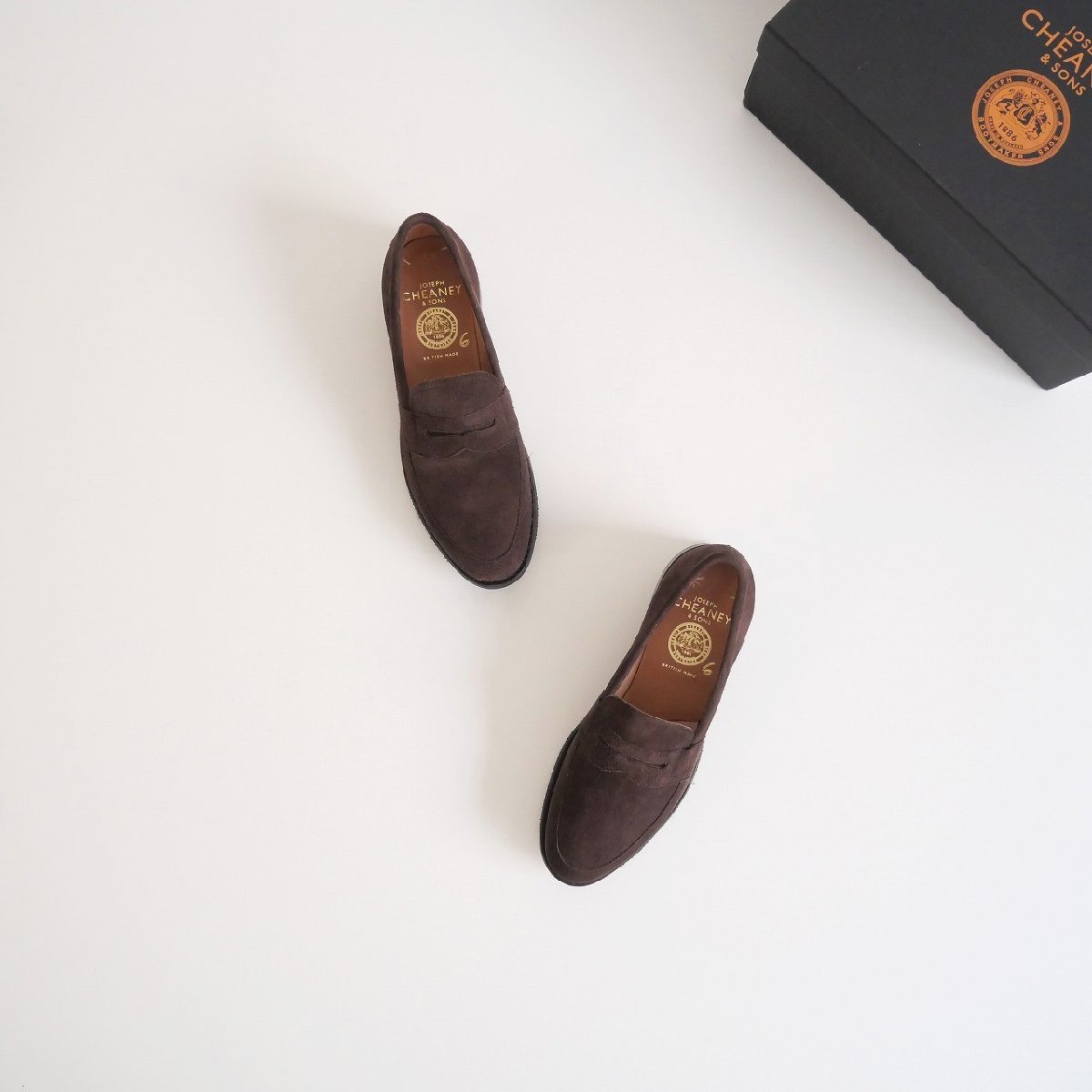 2022 / JOSEPH CHEANEY ジョセフチーニー / BONNIE SUEDE LOAFERS / シューズ ローファー 5.5 / 6 BEAUTY&YOUTH別注 / 2301-0580