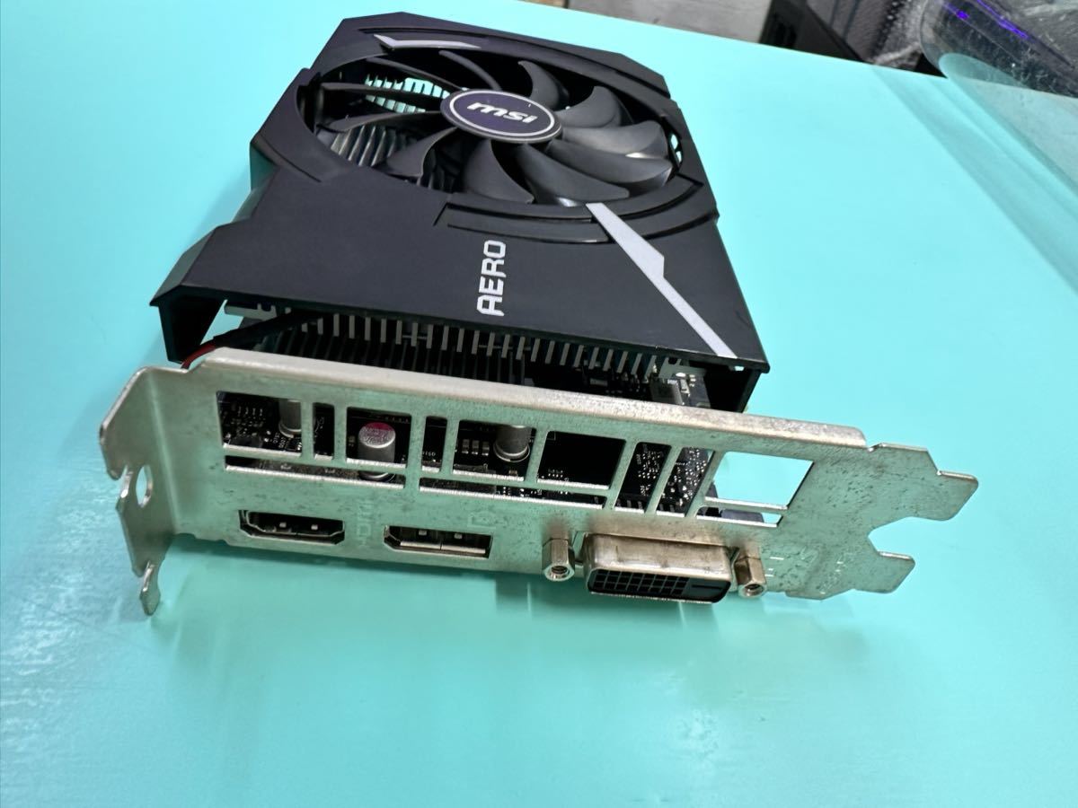 MSI GeForce GTX1650 4GB AERO 本体のみ　動作確認済み_画像4