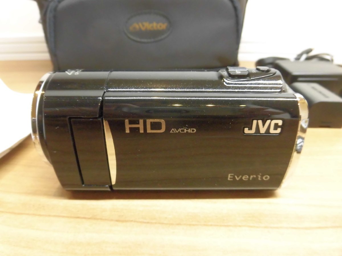 ★☆【送料無料】　JVC　HDビデオカメラ　GZ-HM450-B　SDカード　バッグ付き☆★_画像2