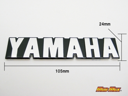 MADMAX YAMAHA ヤマハ エンブレム（Mサイズ） アルミルックタイプ (O92-MKL015) マッドマックス_画像4