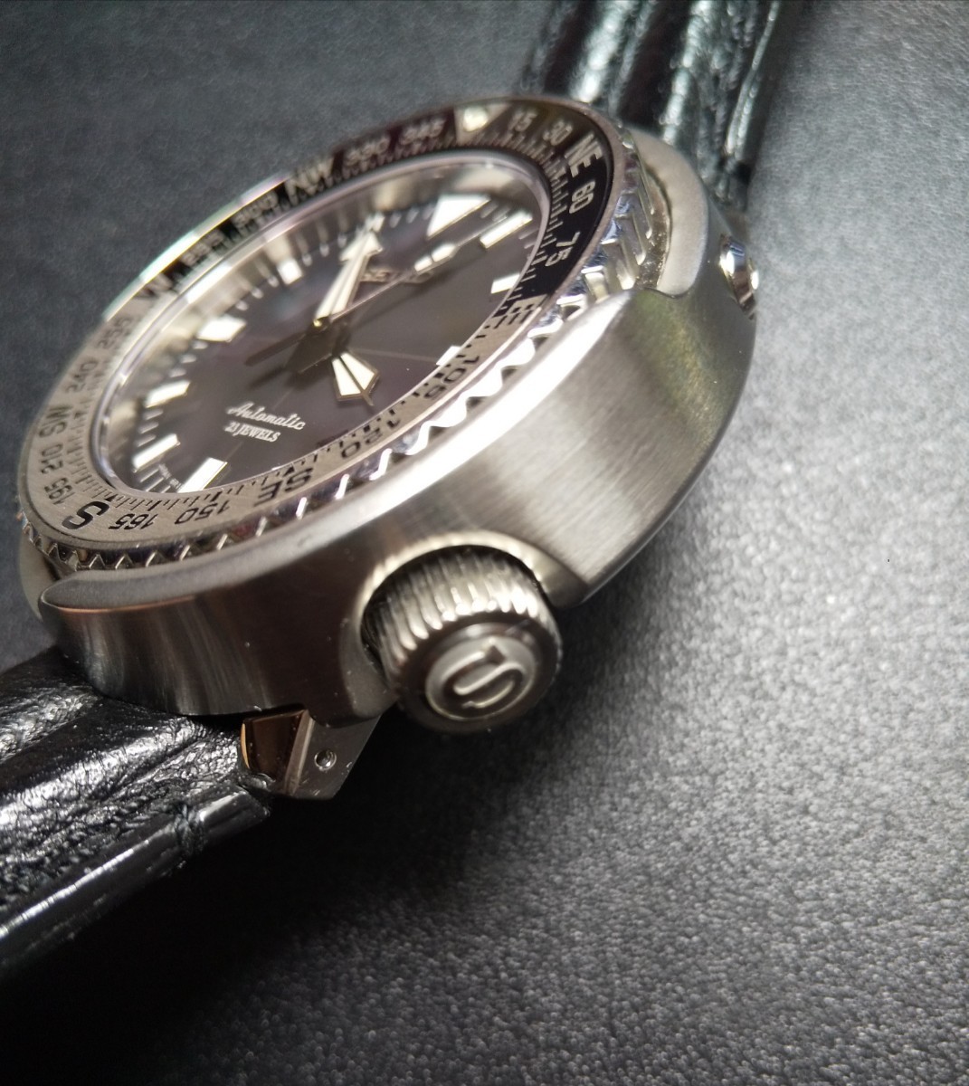 美◎セイコーにてオーバーホール済み◎ SEIKO 機械式 自動巻き sbdc011 フィールドマスター Fieldmaster 6r15-01w0 ツナ缶 純正専用ベルト_画像2