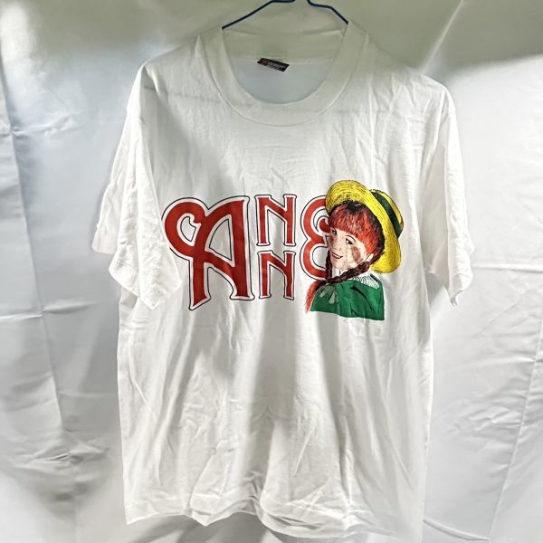 ビンテージ Anne アニー プリントTシャツ USA SCREEN STARS BEST スクリーンスターズ Tシャツ サイズＬ_画像1