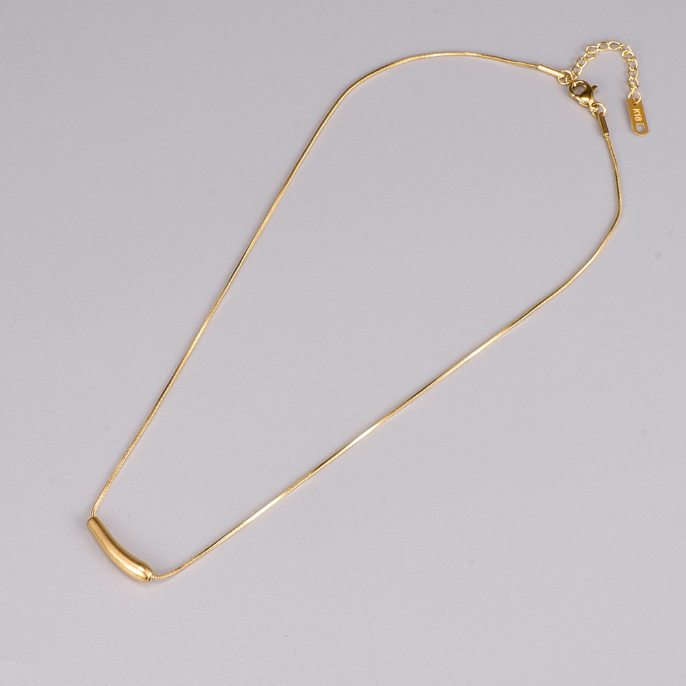 【1円スタート】金 チェーン k18刻印あり 41+5㎝ 4.1g 18kgp 鍍金 レディース ネックレス gold necklace 329_画像1