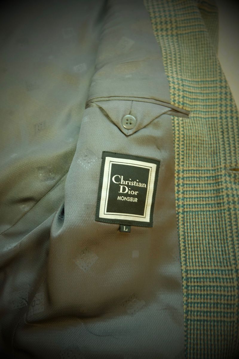 クリスチャンディオール(Christian Dior)テーラードジャケット　ヴィンテージ　Lサイズ
