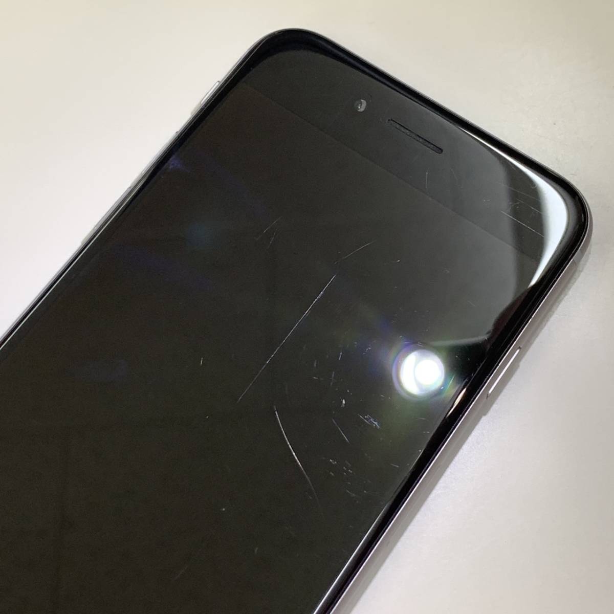 【中古/ジャンク】docomo iPhone6 64GB MG4F2J/A スペースグレイ 判定〇 / Apple おまけ ガラスフィルム付き 359281068426108_画像7