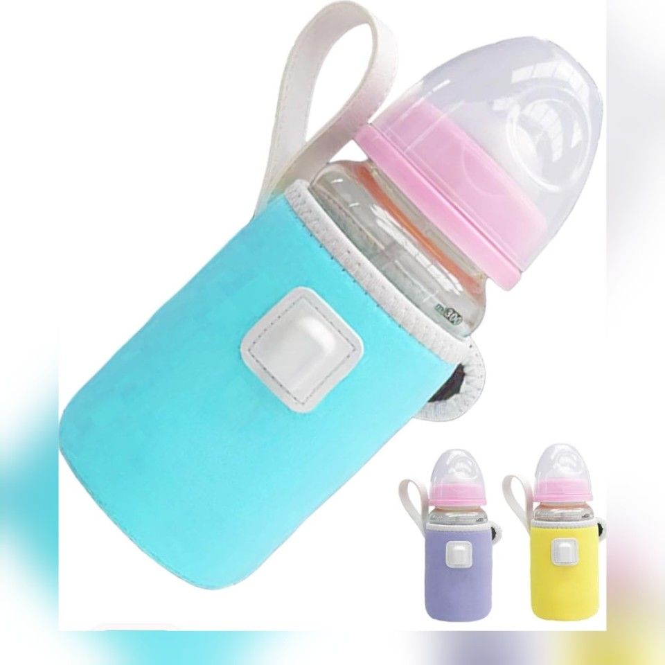 HapiChil ミルクウォーマー 持ち運び USB給電 3段階調整 哺乳瓶ウォーマー 日本語説明書 哺乳瓶 マタニティ ベビー