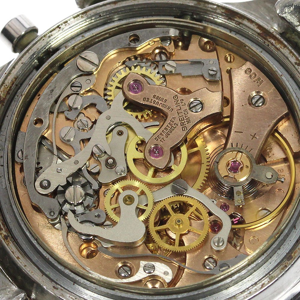  Breitling BREITLING 765 Vintage chronograph Cal.178 hand winding men's _777383