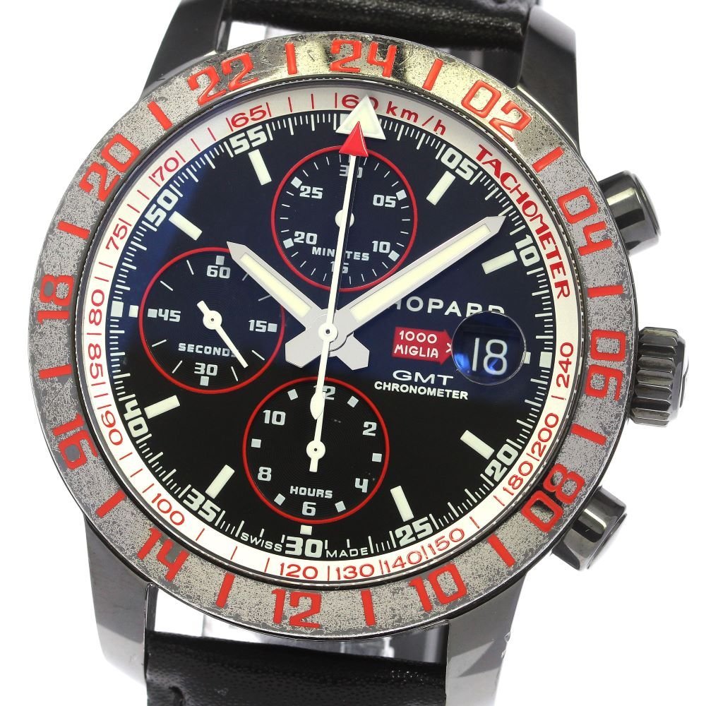  Chopard Chopard 8992miremi rear Speed black II GMT XL Chrono self-winding watch men's _782332