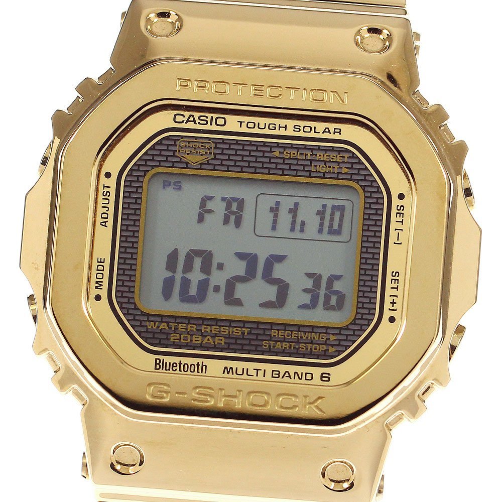 カシオ CASIO GMW-B5000-TFG-9JR G-SHOCK 35周年記念モデル ソーラー電波 メンズ 箱・保証書付き_783379_画像1