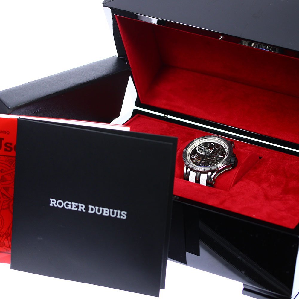 ☆美品 ★内箱・保証書付き【ROGER DUBUIS】ロジェ・デュブイ エクスカリバー スパイダー 限定28本 DBEX0946 自動巻き メンズ_709573_画像2