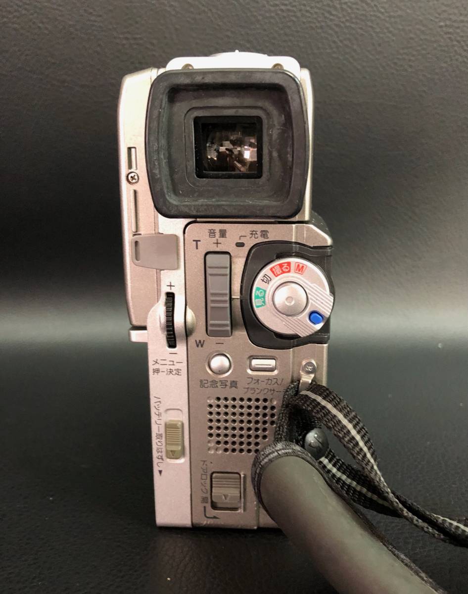 デジタルビデオカメラ チャージャー付き Victor ビクター GR-DVX33 miniDV 231020-126の画像4