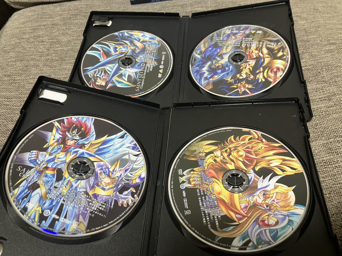 送料込み　DVD-BOX 聖闘士星矢 Ω オメガ Ω 覚醒編 　セイントセイヤ_画像2