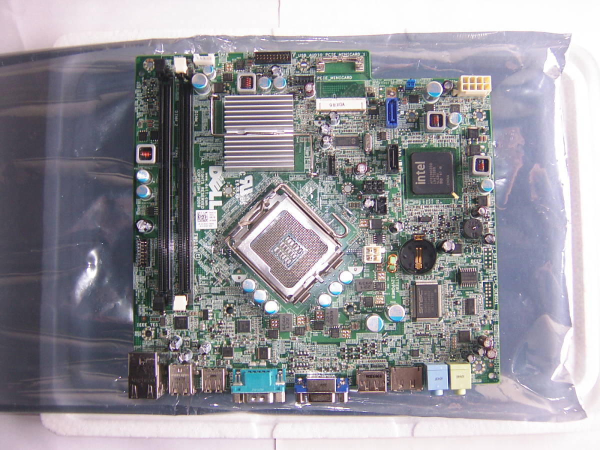 美品 Dell Optiplex 780 USFF Motherboard 交換 スペア 修理 0G785M マザーボード LGA775 動作品