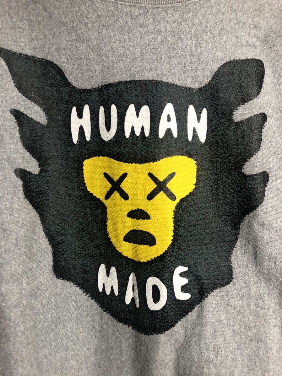 正規品 HUMAN MADE SWEATSHIRT KAWS #1 スウェット NIGO カウズ