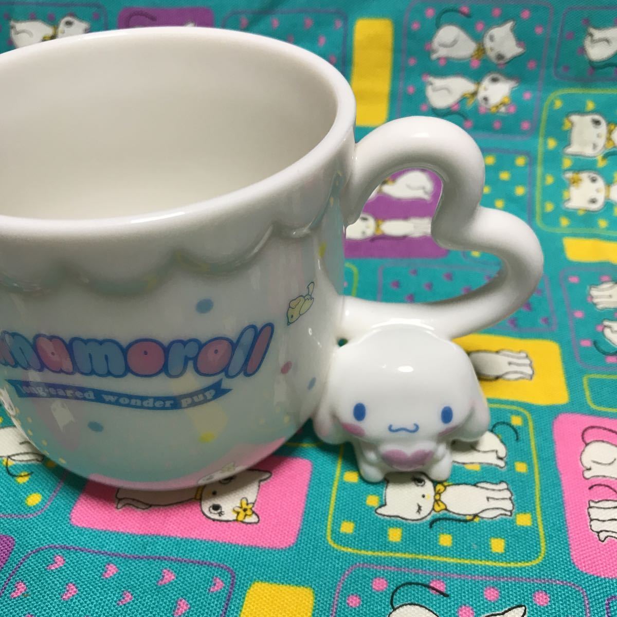 ☆*:サンリオ☆シナモンロール☆マグカップ 陶器製 2004 当時物 未使用品 可愛い レトロ レア Sanrio :*☆_画像3