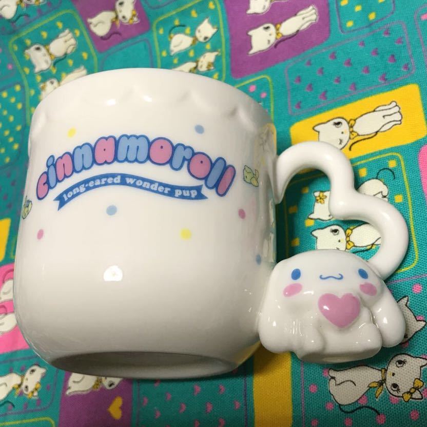 ☆*:サンリオ☆シナモンロール☆マグカップ 陶器製 2004 当時物 未使用品 可愛い レトロ レア Sanrio :*☆_画像4