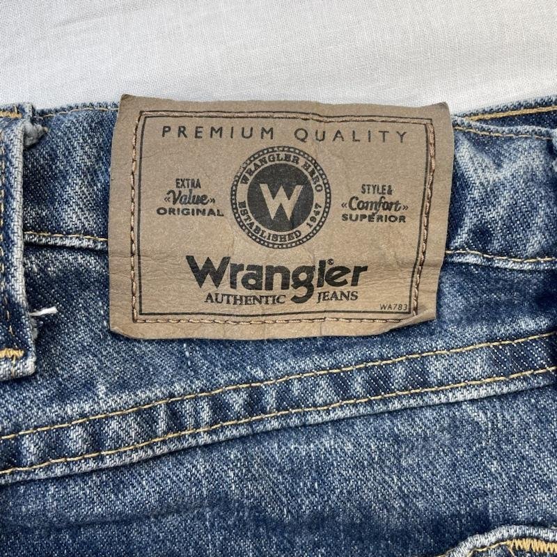 ラングラー Wrangler デニムパンツ ビックサイズ ジッパーフライ IDG W38 L30 パンツ パンツ 38インチ インディゴ / インディゴ_画像6