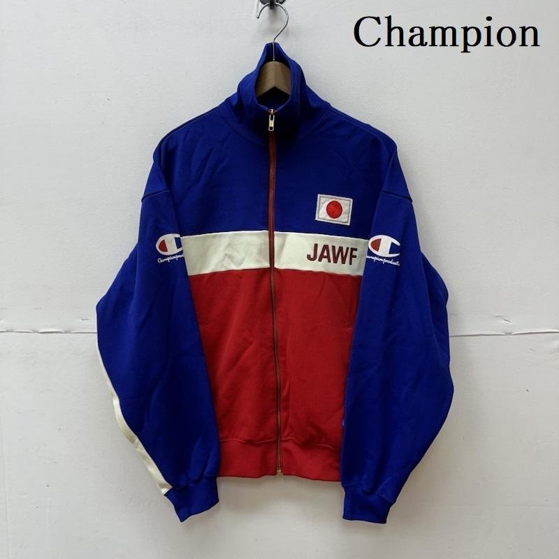 チャンピオン トラック ジャケット ジャージ JAPAN 日本 JAWF 日の丸 ジャケット、上着 ジャケット、上着 L