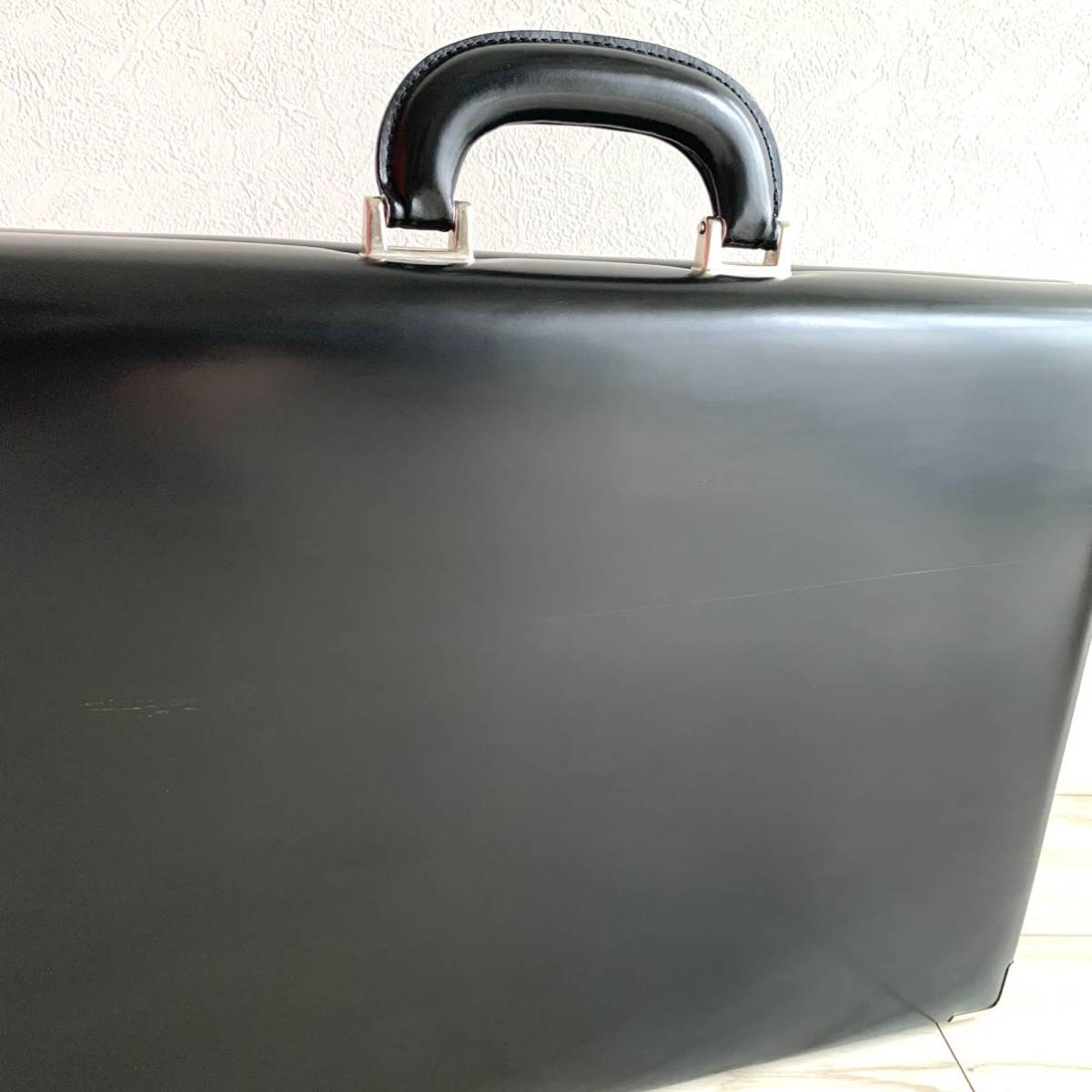 peronipe low ni business bag black attache case dial lock leather bag 