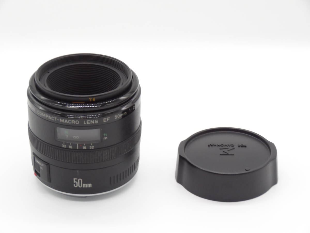 Canon 単焦点マクロレンズ EF50mm F2.5 コンパクトマクロ_画像1