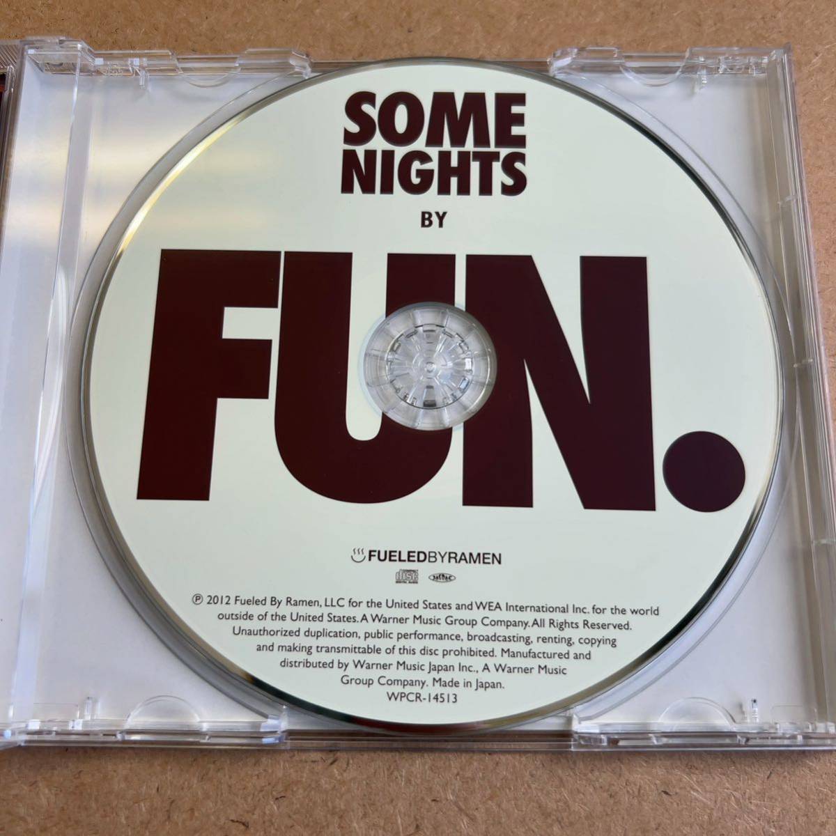 送料無料☆ FUN『SOME NIGHTS 〜蒼い夜〜』日本国内盤CD☆美品☆アルバム☆ファン☆329の画像5