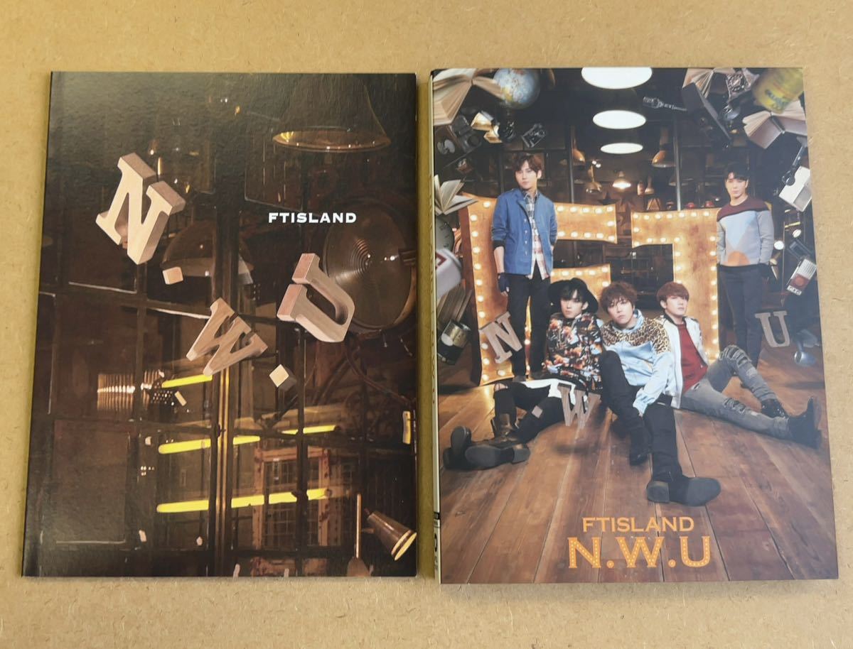 送料無料☆FTISLAND『N.W.U』初回限定盤CD＋DVD44分収録☆カード付☆スリーブケース☆美品☆アルバム☆328_画像4