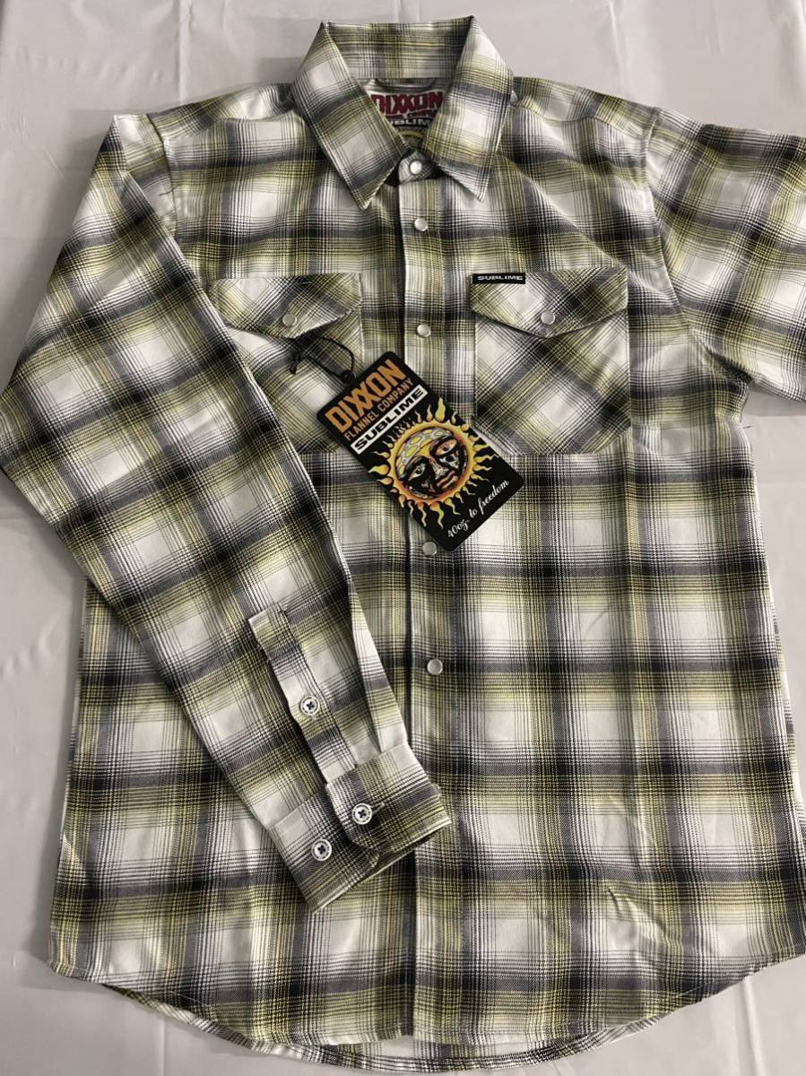 【新品】DIXXON Sublime 40 oz Flannel_画像1