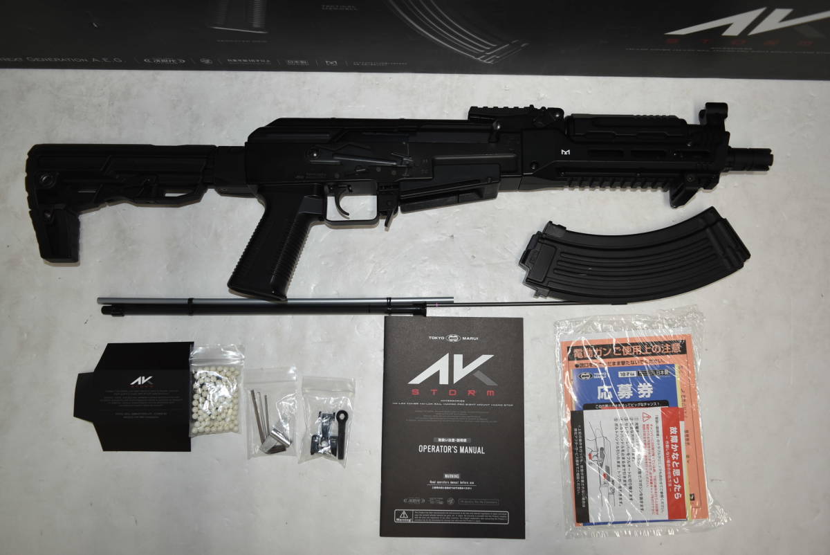 36Ldd 【中古品】 東京マルイ 次世代電動ガン AK STORM TOKYO MARUI AKストーム ミリタリー トイガン_画像2