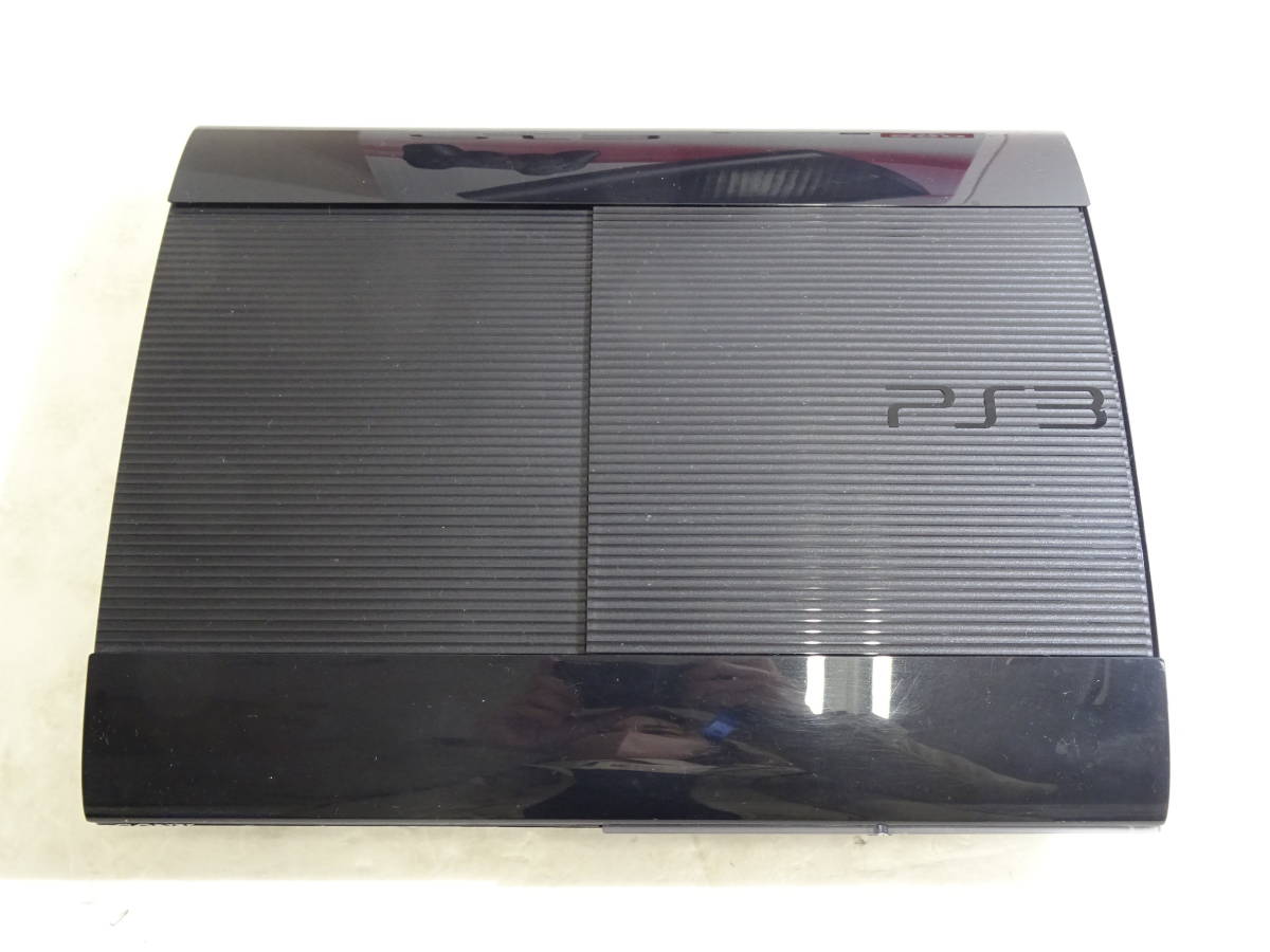 25Mdd【中古】PS3　250G　CECH-4200B　箱、説明書付き　初期化、クリーニング済み　通電起動OK_画像3