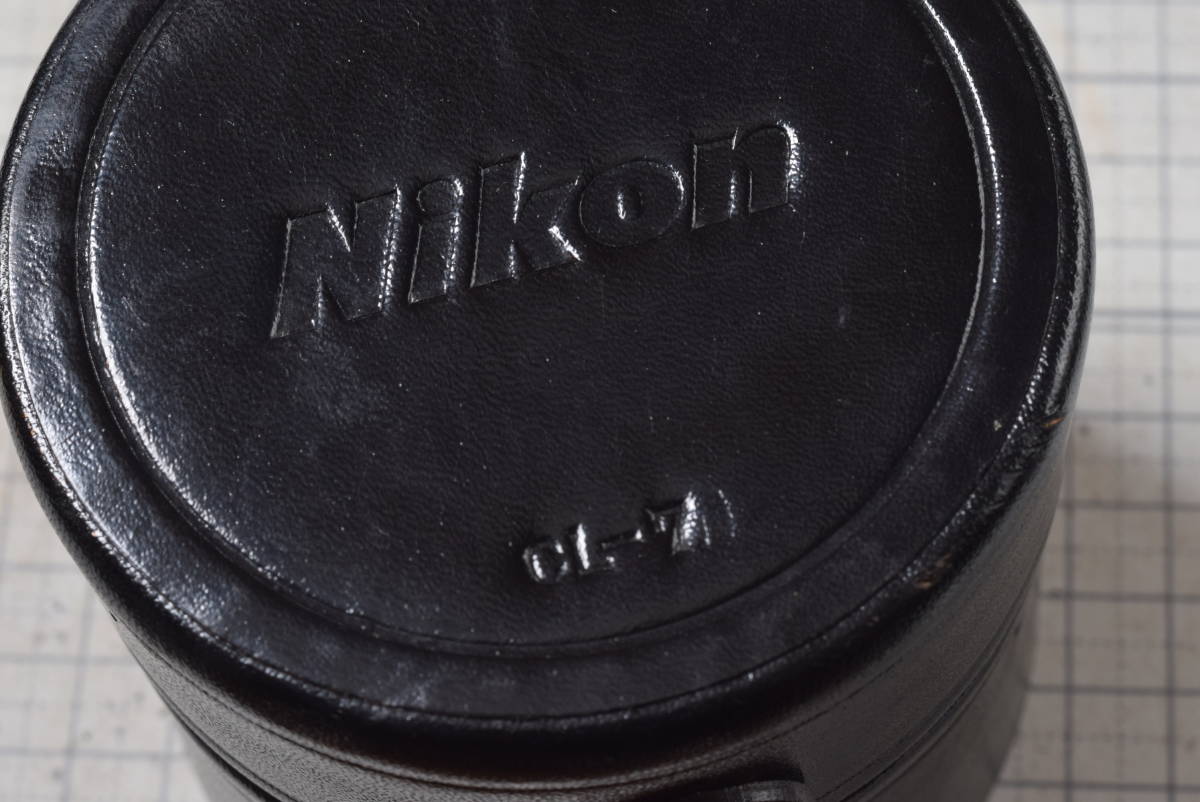 ＃41　革製レンズケース　NIKON CL-7　内側のサイズ（収納可能なレンズ）：直径73ｍｍ、長さ70ｍｍ以内、_画像5